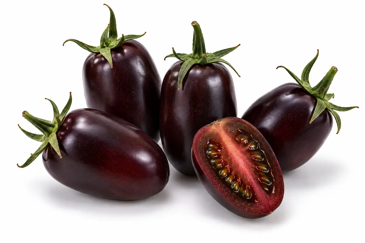 Variedad 12504 Tomate Cherry pera